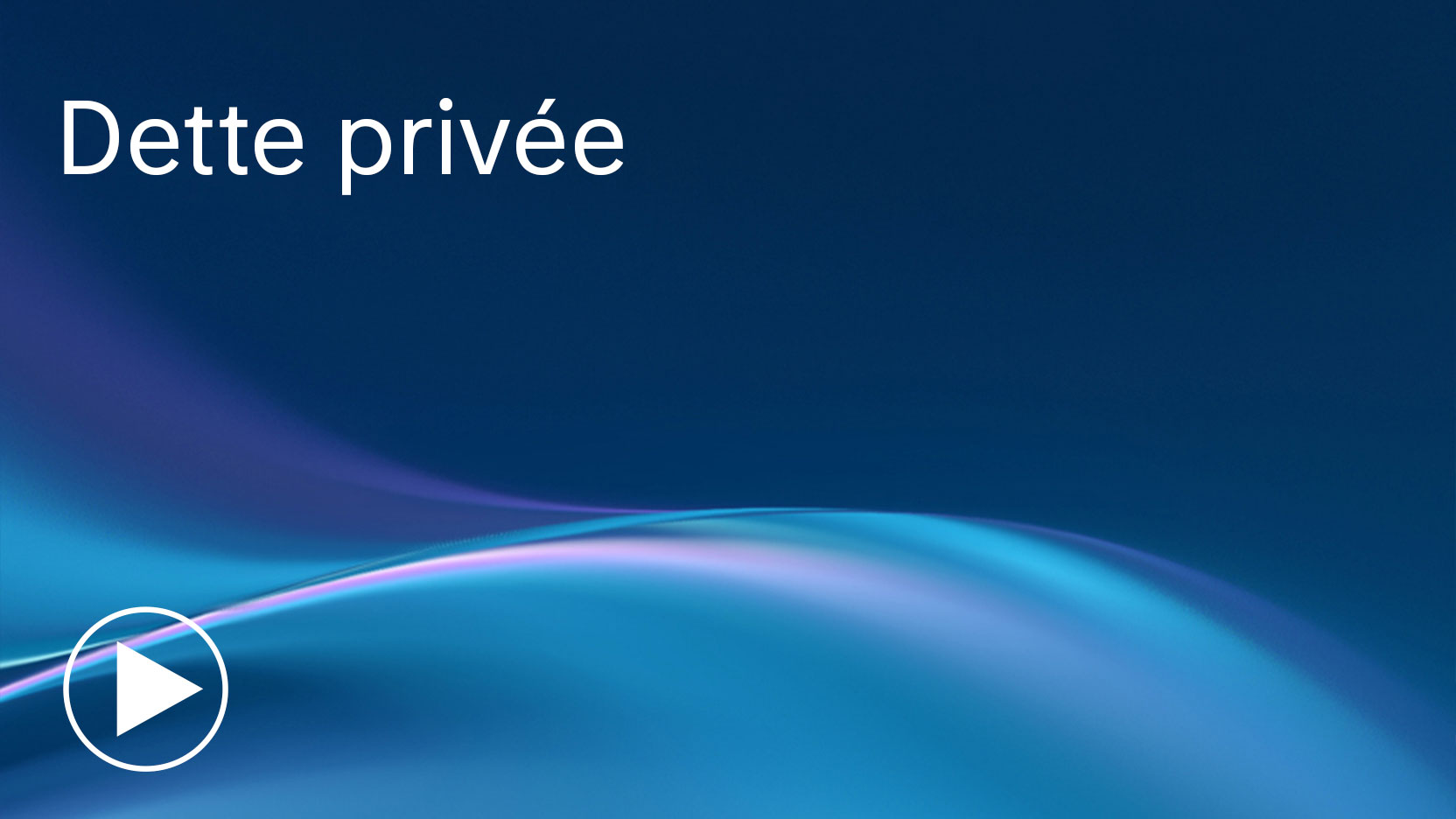 Dette privée
