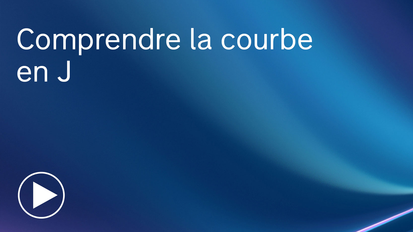 Comprendre la courbe en J